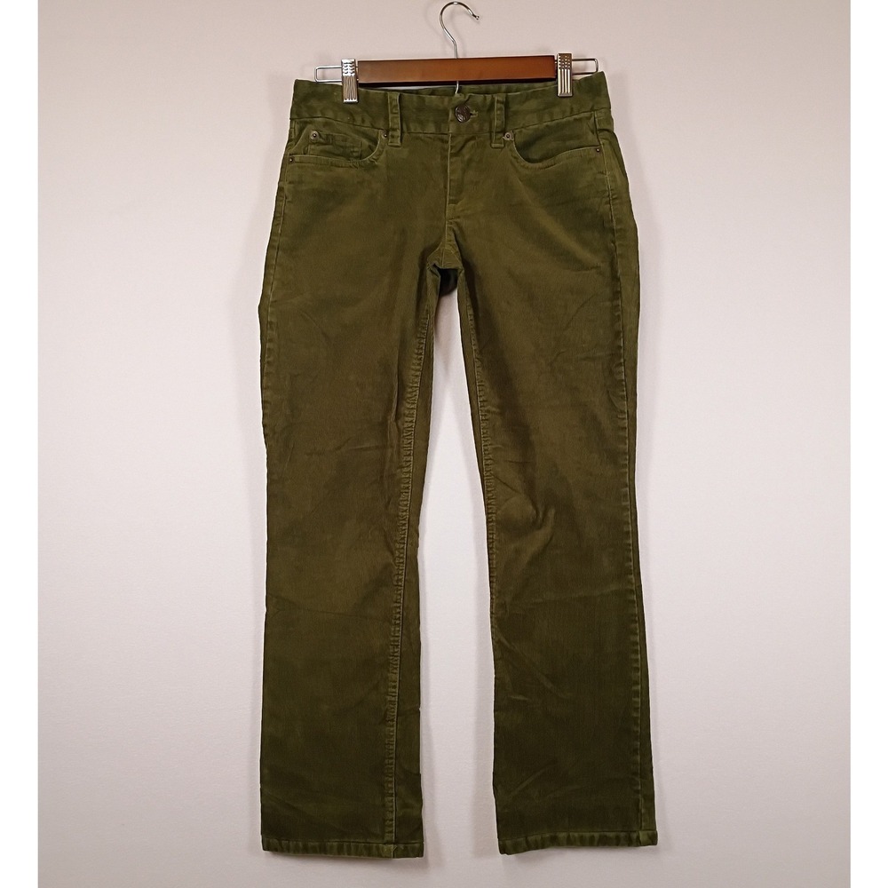Earthy Gorpcore J.Crew Women 24S Olive Green Favorite Fit Corduroy Pants